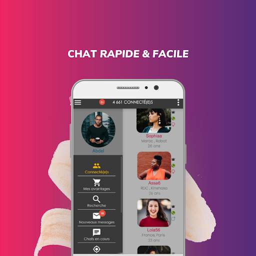 BABEL :  Rencontre Chat et Flirt Gratuitement скриншот 2