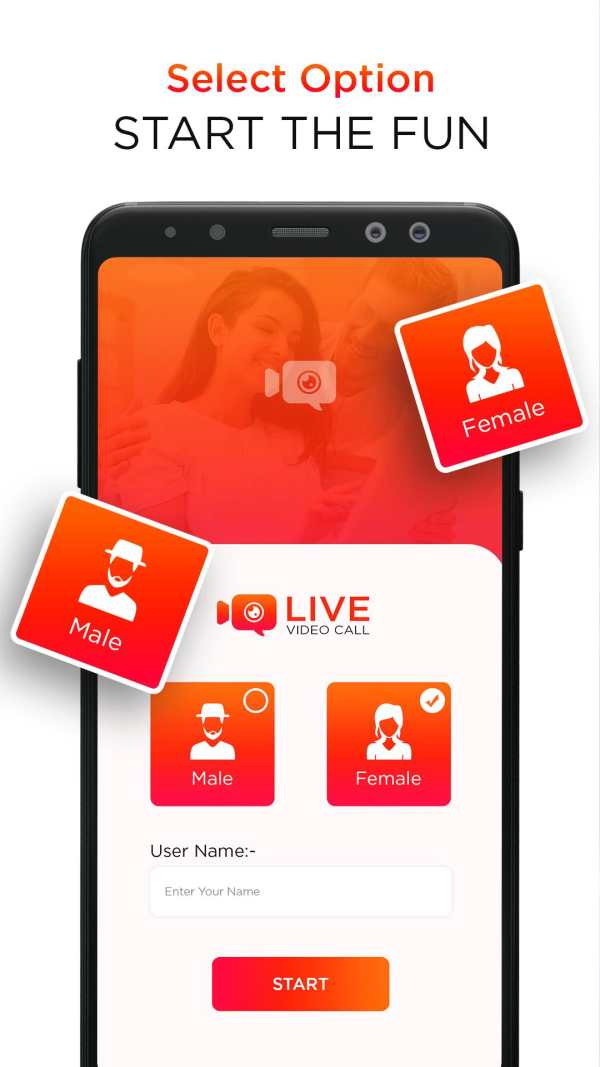 Live Video Call - Girls Random call screenshot 2