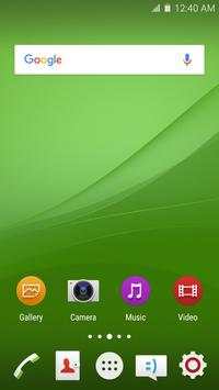 Wave Z4 Launcher Theme screenshot 2