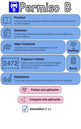 Examen coche B conducir España 15 تصوير الشاشة