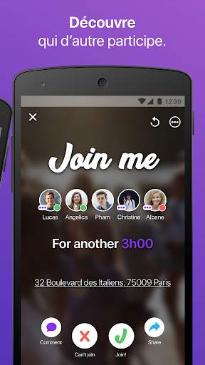 JoinMe - Invitations Vidéo screenshot 2
