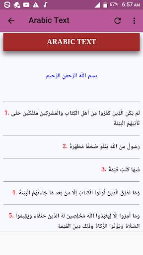 Al Bayyinah Offline Mp3 screenshot 4