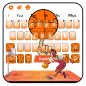 Live Final Basketball Spin Keyboard Theme أيقونة