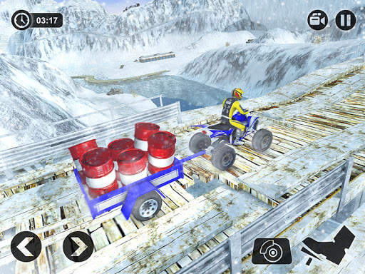 Offroad Quad Bike Cargo Delivery: ATV Rider Sim screenshot 10