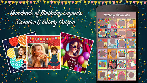 Happy Birthday Photo Collage 1 تصوير الشاشة