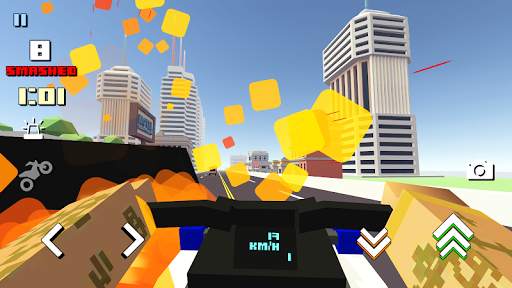 Blocky Moto Racing - motor screenshot 6