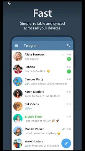 Tele Chat Messenger screenshot 1