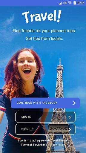 Travel! - Friends & Tips screenshot 1