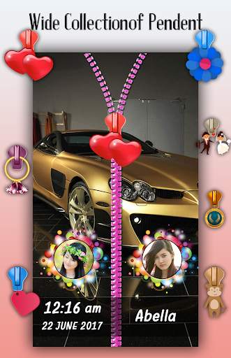 Car Zipper Lock Screen screenshot 5