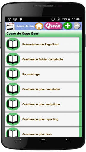 Cours de Sage Saari screenshot 3