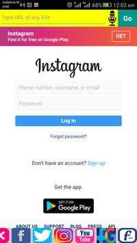 Social Mini Browser with Dual Screen by 7StarMedia screenshot 6