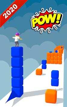 New: Cubes Surfer – Stack Color 3D 2020 screenshot 2