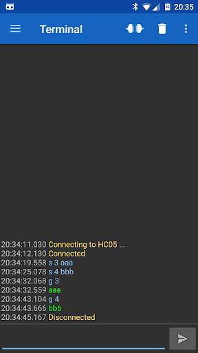 Serial Bluetooth Terminal screenshot 1