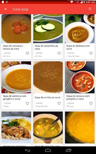 Receitas da sopa screenshot 16