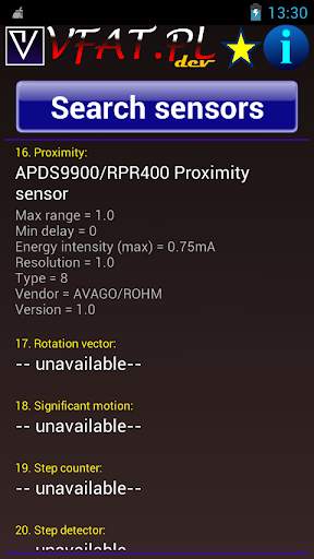 Mobile Sensor Seeker screenshot 5