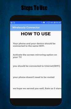 Wirelessely tv connector screenshot 3