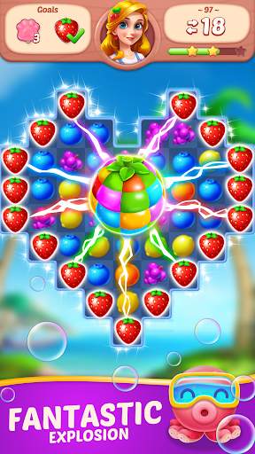 Fruit Diary Cocokkan 3 offline screenshot 3
