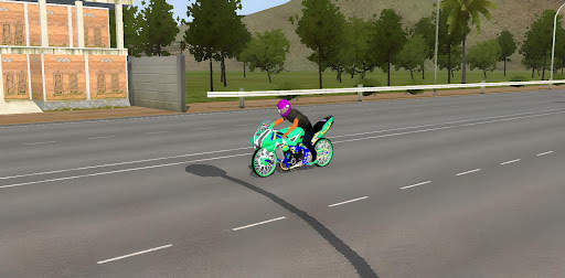 Mod Bussid Motor Drag screenshot 1