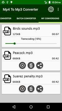 MP4 To MP3 Converter Pro 6 تصوير الشاشة