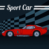 Car racing-Simple أيقونة