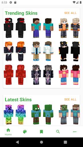 Minecraft Skin Library - Discover Minecraft skins screenshot 1