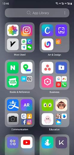 OS14 Launcher, App Lib, i OS14 screenshot 2