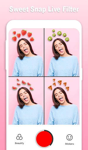 Sweet Snap Live Filter - Sweet Snap Camera screenshot 4