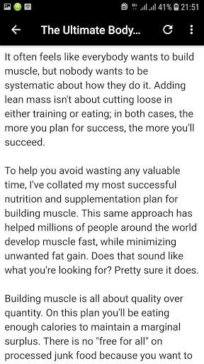 Meal Planner For Muscle Gain screenshot 6