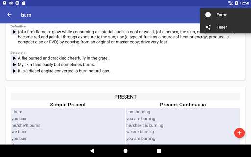English Verbs screenshot 15