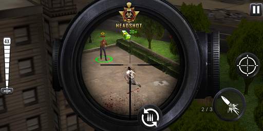 Zombie Strike Dead City Rescue screenshot 4