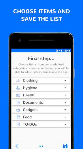 Packable - Travel Packing List screenshot 3