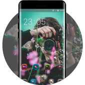 Theme for fancy camera stylish wallpaper icon