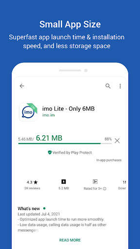 imo Lite -video calls and chat screenshot 3