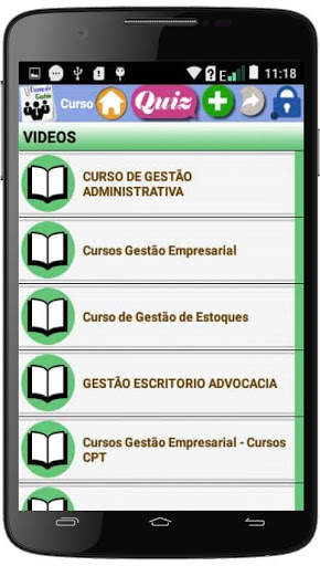 Curso de Gestão 4 تصوير الشاشة