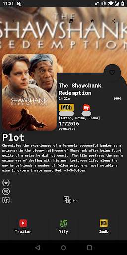 Movie Links screenshot 2