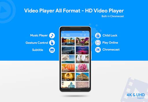 SAX Video Player - All Format HD Video Player 2020 screenshot 1