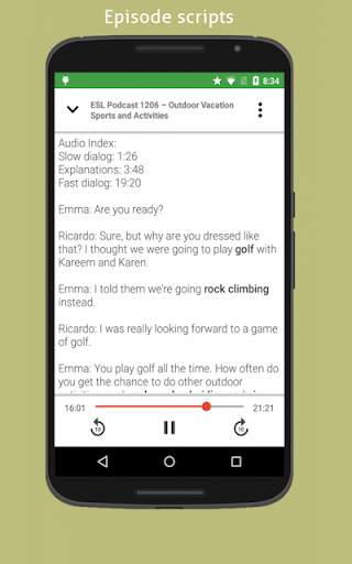 Daily English Lessons - ESL Podcasts screenshot 3