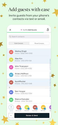 Evite: Email & SMS Invitations screenshot 2