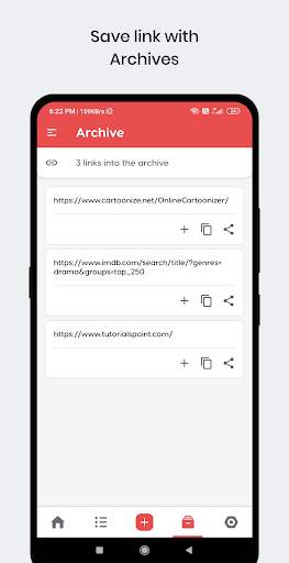 Link saver & Link manager : Bookmark Manager screenshot 4