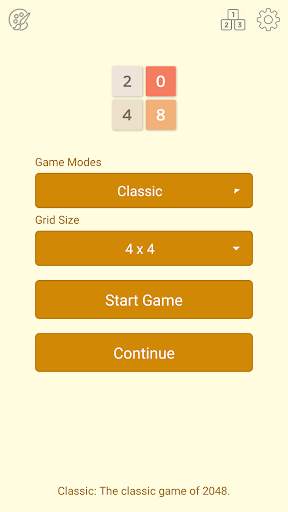 2048 Game - 2048 Puzzle screenshot 1