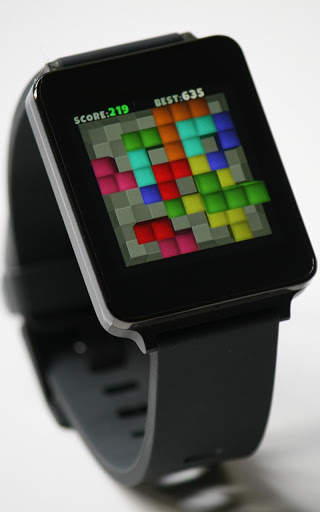 TetroCrate 3D for Android Wear screenshot 2