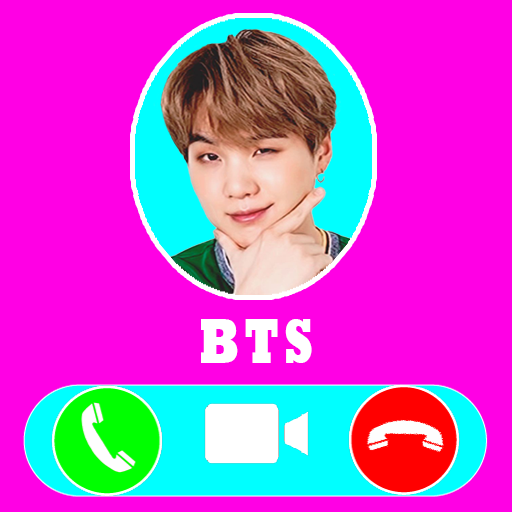 Suga Kpop BTS Video Call &amp; chat Simulator icon