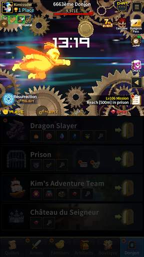 Retro Hero Mr Kim : Idle RPG screenshot 6