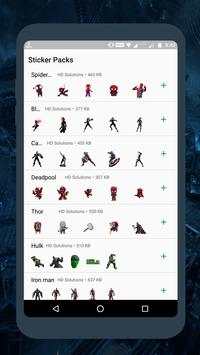 Stickers For WhatsApp Avengers - End Game screenshot 2