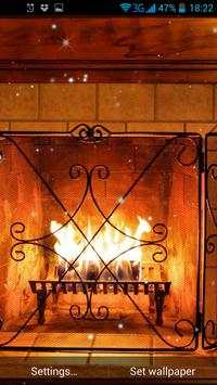 Fire place Live Wallpaper screenshot 3