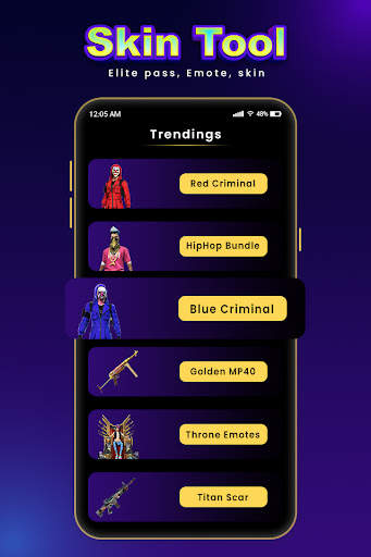 FFF Skin Tools & Elite Pass screenshot 2