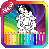 Princess Coloring Pages icon