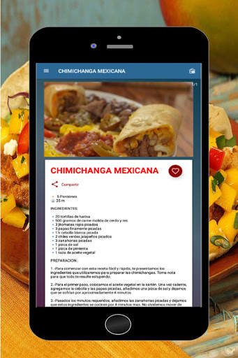Recetas de Comida Casera Facil screenshot 8
