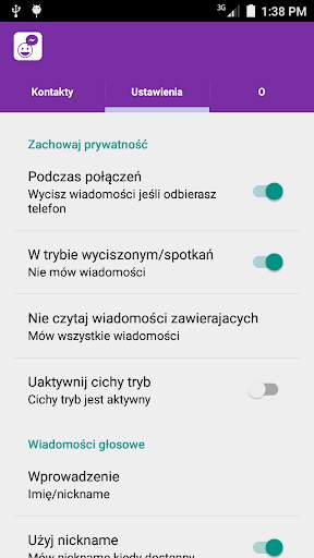 Mowiący Messenger screenshot 3