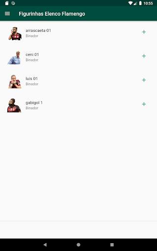 Figurinhas Flamengo para Whatsapp - Elenco screenshot 6